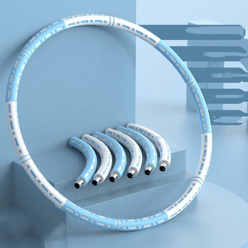 Portable Weighted Foam Hoop