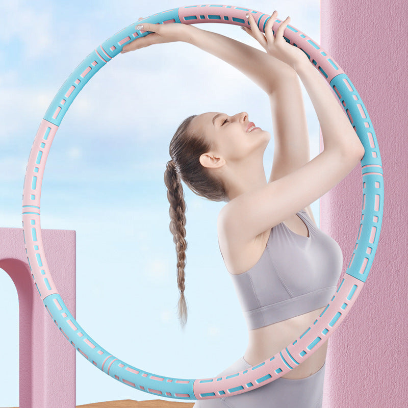Portable Weighted Foam Hoop