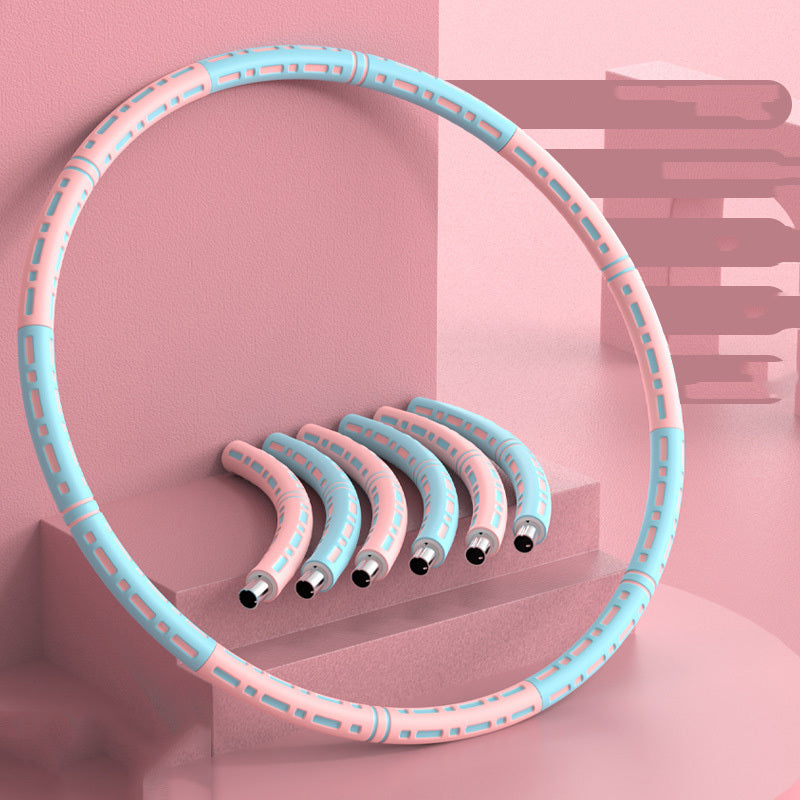 Portable Weighted Foam Hoop