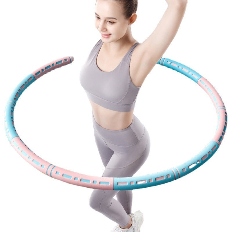 Portable Weighted Foam Hoop